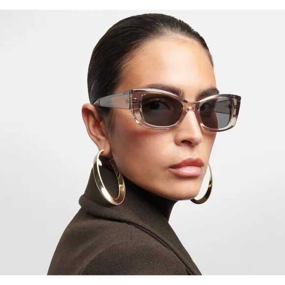 Saint Laurent Accessories - NEW SAINT LAURENT SL593 003 BEIGE WOMEN SUNGLASSES SAINT LAURENT SL 593 003